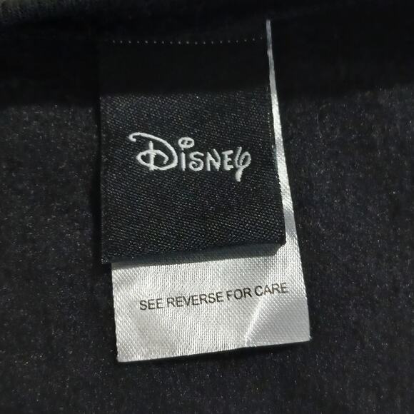 DISNEY Large MICKEY MOUSE HALLOWEEN Black Long-Sleeved Lightweight sweatshirt - Picture 2 of 9